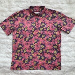 Grunk Dolfer | Multicolored Floral Golf Polo